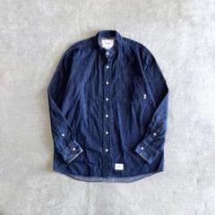 WTAPS バンドカラー デニムシャツ 濃紺 サイズ02 WTAPS バンドカラー デニムシャツ 濃紺 サイズ02 - メルカリ