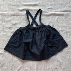 スカート soor ploom Eloise Pinafore Licorice 3y Eloise Pinafore – Soor Ploom