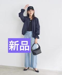 ストラ新品⭐️洗える❗️撥水UVカットノーカラーギャザー