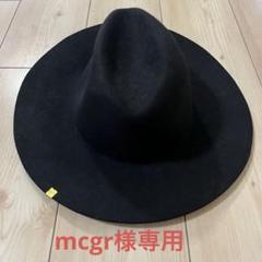 CA4LA カシラ ウール ハット 調節可能 美品 フェルト CA4LA カシラ 美品 BRULEE ウールフェルト ハット公式 ストア