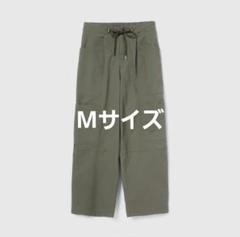 SeaRoomlynn  コットンナイロンルーズカーゴ　S カーキ SeaRoomlynn コットンナイロンルーズカーゴ S カーキ - パンツ