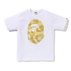 A BATHING APE COLOR CAMO BIG APE HEADTEE