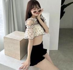 【RiLi】ドットチュール2way水着 RiLi（リリ）の「ドットチュール2way水着【RL】（水着）」 - WEAR