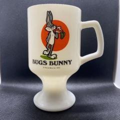 【稀少】70s ルーニーテューンズ フェデラル フッテッドマグ Federal Warner Bros Looney Tunes “Tweety” Footed Mug