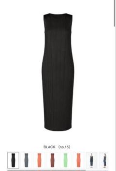 PLEATS PLEASE ノースリーブロングワンピース ブラック 2025年最新】PLEATS PLEASE レディース ロングワンピースの人気
