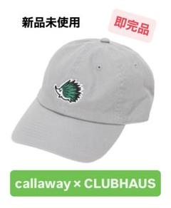 CLUBHAUS × Callaway コラボ　グレーキャップ CLUBHAUS × Callaway コラボ グレーキャップ - メルカリ