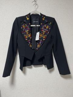 ビーズ刺繍ジャケット ビーズ刺繍ニットジャケット ジャケット grigio 通販 18229140