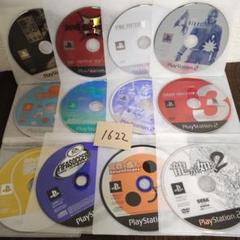 PS2ソフト12本セット【ディスクのみ被りなし】【1622】まとめ売り!送料無料