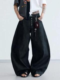 PEOPLESTYLE リジットパンツ バギーデニム 2025年最新】リジットデニム バギーの人気アイテム - メルカリ