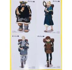 【新品未使用】全4種セット　ダンジョン飯 コレぬい！ ダンジョン飯 ぬいぐるみ 歩き茸 (キャラクターグッズ) - ホビー