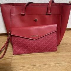 美品‼️MICHAEL KORS ブラック トートバッグとポーチセット
