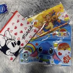 新品　ディズニー　ミニーマウス＆スティッチ ポーチセット　プーさん　disney