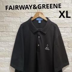 海外古着　FAIRWAY&GREENE ゴルフ　半袖　半袖ポロシャツ　サイズXL