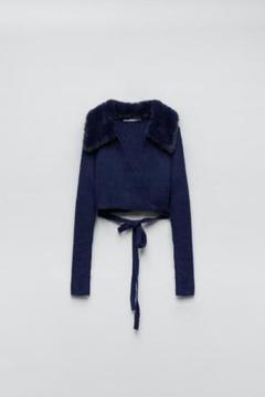 2025年最新】zara フェイクファーカーディガンの人気アイテム