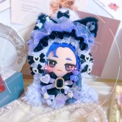 ちびぐるみ ぬい服 着ぐるみ 11cm 12cm ねこ 紫 おばけ