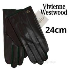 vivienne westwood レザー　手袋　24cm メンズ Vivienne Westwood ヴィヴィアン ウエストウッド 手袋 メンズ