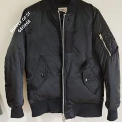 DUFFER of St. George MA-1ダウンジャケット　ブラック 専用)＜極美品＞ダファーオブセントジョージ MA-1ダウン