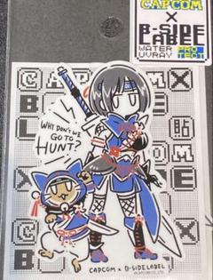 カムラノ装備ハンター&アイルー モンハン ステッカー B-SIDE LABEL