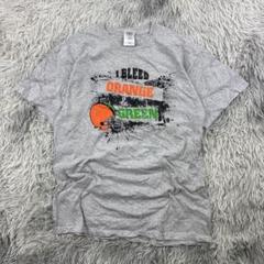 GILDAN Heavy CottonアメフトカレッジTシャツ/アメリカ古着