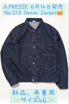A.PRESSE 2025 STYLE2 No.213 Denim Jacket 6月14日(土)新作発売