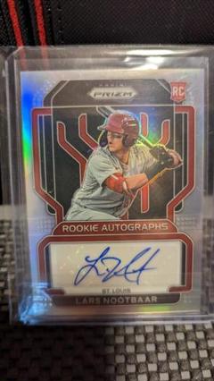 2022 Lars Nootbaar Silver Prizm WBC Autoのサムネイル