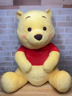 くまのプーさん 赤いほっぺ グランデぬいぐるみ ゆったりVer