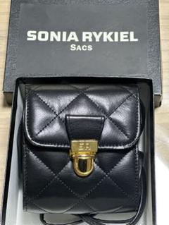 レア/ビンテージSONIA RYKIEL、メタルスタッズ　クラスボディダーバッグ レア/ビンテージSONIA RYKIEL、メタルスタッズクラスボディダー