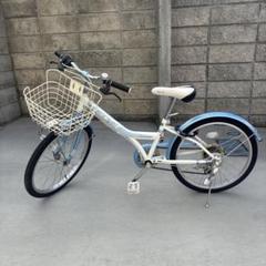 自転車 22インチ カゴ付き Je couvre magnifiquement