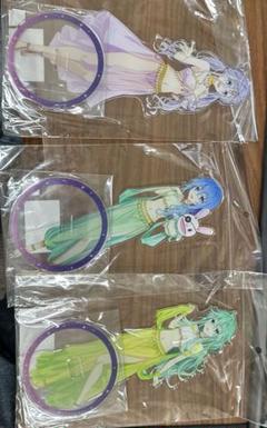 くじメイト　デート・ア・ライブ　四糸乃　アクリルスタンド　7点セット デート・ア・ライブV 描き下ろしアクリルスタンド 四糸乃 遊園地