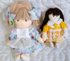 ★　カントリードール2体と洋服のセット ★　2