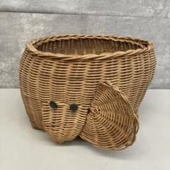 象さん カゴバッグ ゾウさんカゴバッグ