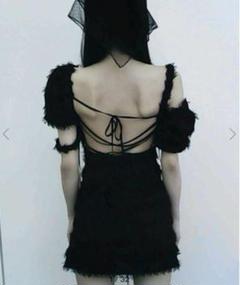 ワンピース melt the lady laceup mini dress Bubbles - melt the lady laceup mini dressの通販 by favu'shop
