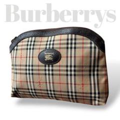 【未使用に近い】BURBERRY ノバチェック クラッチバッグ ポーチ 未使用に近い】BURBERRY ノバチェック クラッチバッグ ポーチ