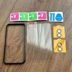 iPhone 16 Plus ガラスフィルム2枚 カメラフィルム2枚
