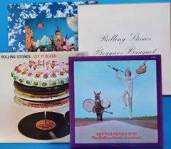 【LP 超希少 美品 未使用盤】ローリング・ストーンズ 初期 4作品
