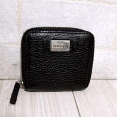 極美品✨GUCCI グッチ レザー コインケース 丸型 ダークブラウン 極美品✨GUCCI グッチ レザー コインケース 丸型 ダークブラウン