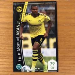 Topps ドルトムント アカンジ 直筆サインカード マヌエル・アカンジ ドルトムント発行直筆サイン入り