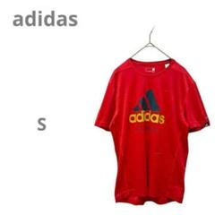 【アディダス adidas】クライマライト 半袖ランニングTシャツ 赤 S 速乾