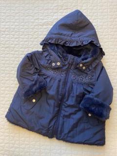 【新品未使用】BeBe べべ　140 紺色　中綿コート 楽天市場】bebe 140 コートの通販