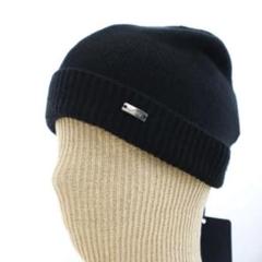 ヘルノ　ニット帽　herno ビーニー　ブラック レディース インフィニティ ビーニー ブラック | Herno® (ヘルノ)