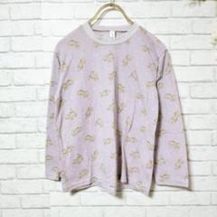 【美品】長袖カットソー 子猫 ルームウェア トップス レディース キッズ M