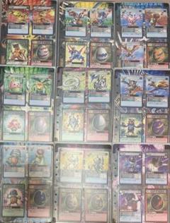 デジモンカード　データカードダス　ジャンボカードダス9シートセット