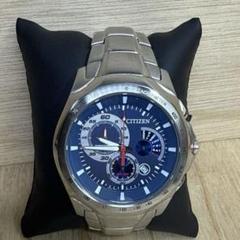 腕時計 CITIZEN シチズン クロノグラフ レトログラード F560