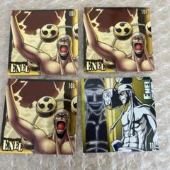 ワンピース ONE PIECE シール MORINAGA 森永 エネル