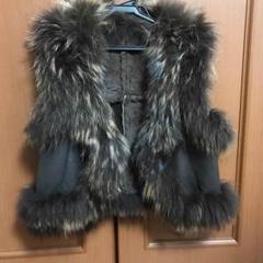 極美品♪セオリーリュクス 上質 レッキスファーベスト ジレ