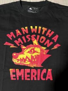 郵送買取 新品5台以上送料無料キャンペーン中！！  MAN WITH A MISSION EMERICA Tシャツ マンウィズ ミュージシャン