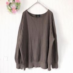 美品★ 【7-idconcept.】 ニット カットソー （M） 日本製 長袖