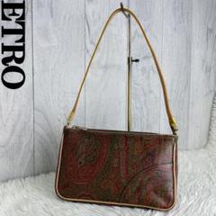 極美品♡ETRO エトロ ペイズリー 総柄 アクセサリーポーチ ショルダーバッグ