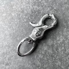 シルバークロスキーリング　キーチェーンアクセNo3