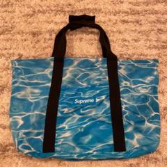 Supreme 17SS Ripple Packable トートバッグ blue